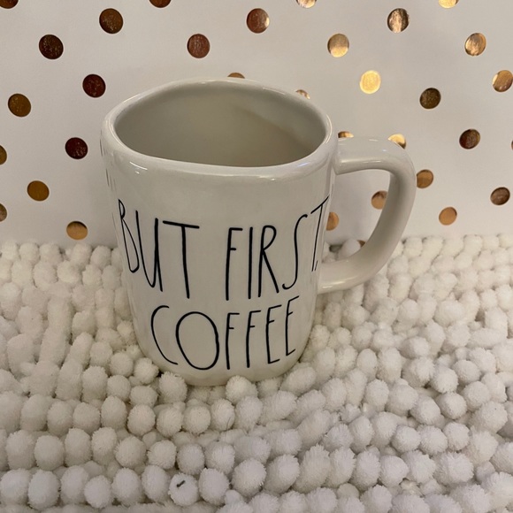 Rae Dunn Other - New Rae Dunn by Magenta “But First Coffee” Mug.